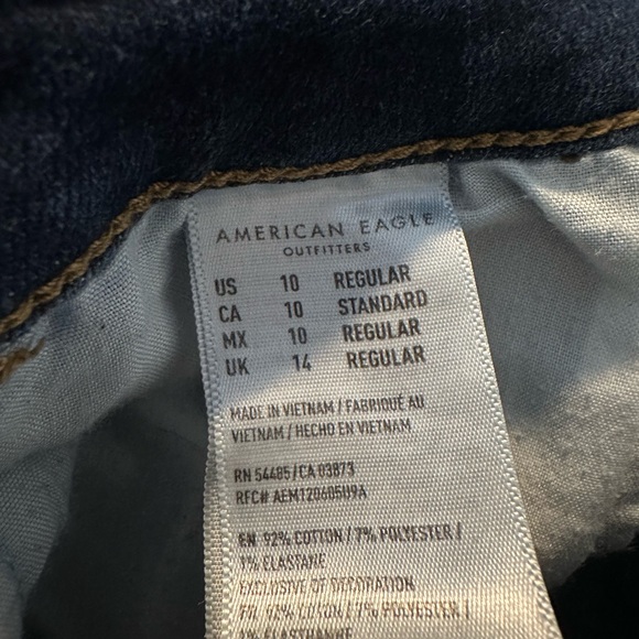 America Eagle SZ 10 Super Stretch Jean - Picture 7 of 7